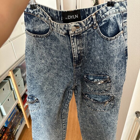 BY DYLN Carson Jeans Light Blue - Picture 4 of 5